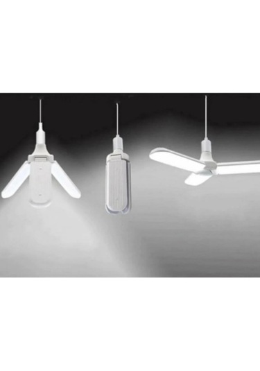 1 Adet Sorti 30w 270w Beyaz Işık E27 Duylu Kalın Duy Led Pervane Ampul