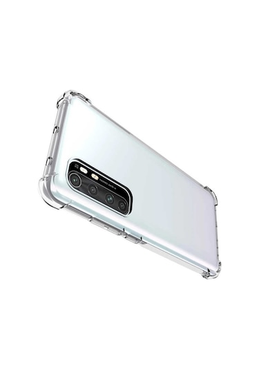Xiaomi Mi Note 10 Lite Kilif Köse Korumali Seffaf Silikon Kapak 431390998