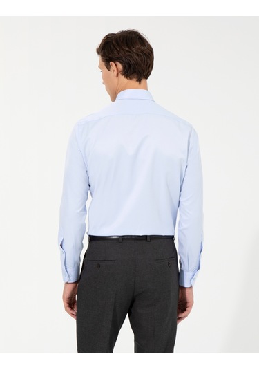 Pierre Cardin Erkek Açık Mavi Gömlek Basic 50258931-vr003 Açik Mavi