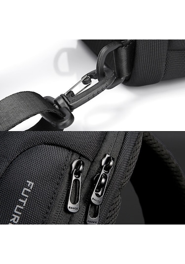Sones Bange Erkek İş Göğüs Çantası Hafif Performanslı Crossbody Çanta