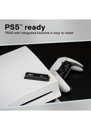 Crucial T500 CT2000T500SSD5 2 TB PCIe 7400/7000 MB/s Gen4 NVMe M.2 SSD