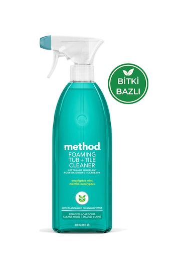 Method Köpüklü Banyo Fayans Temizleyici Okaliptüs Ve Nane Kokulu 828 ML