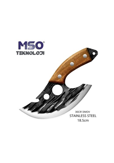MSO Mutfak VIP Kalite Paslanmaz Çelik Et & Balık Bıçağı