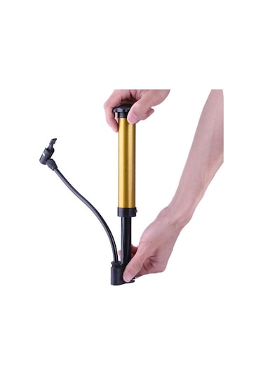 Bisiklet Pompası Top Şişirme Araba El Hava Pompa İğne Hediyeli