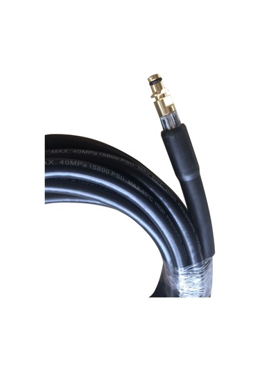 Leezsing Karcher K2-k5 Uyumlu 160bar Çelik Tel Örgülü 6/8/10m Yüksek Basınçlı Yıkama Makinesi Hortumu 6m