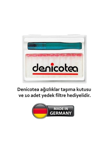 Denicotea 20152 Vision Filtreli Sigara Ağızlığı Turkuaz
