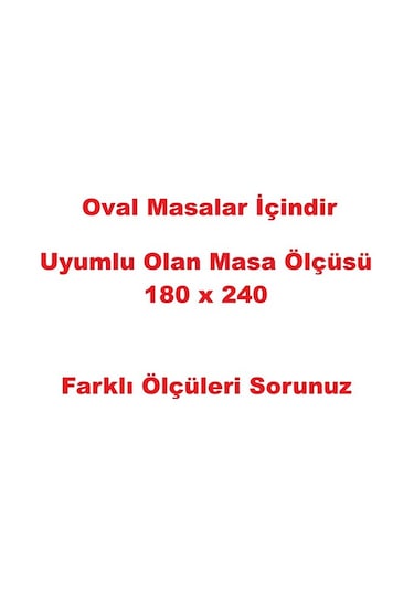 Valerium Kadife Dokulu Oval Masa Örtüsü 150 X 350 Antrasit