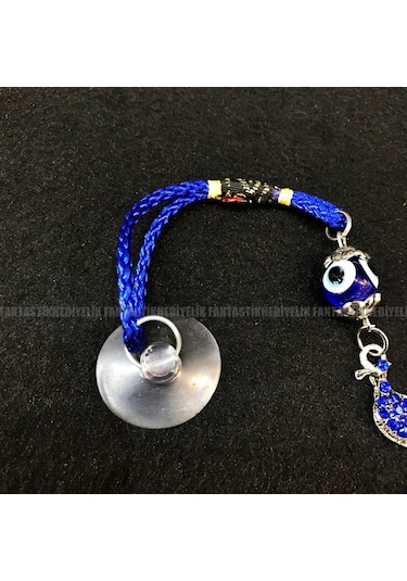 Tavus Kuşu Nazar Araba Hediyesi Vantuz Otomobil Dikiz Ayna Süsü (387792683)