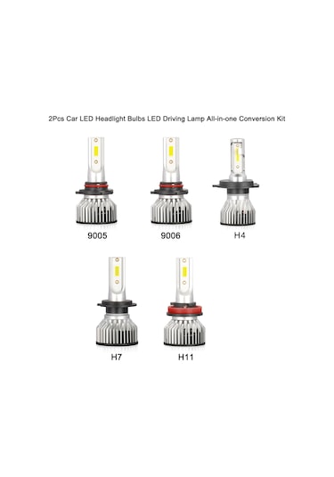 Geeroyoo Araç Led Farları 9005/hb3/h10 Çift Paket, 6000k Soğuk Beyaz, Ip68 Su Geçirmez, 4000lm Parlaklık, 12000rpm Soğutma Fanı, Kolay Kurulum