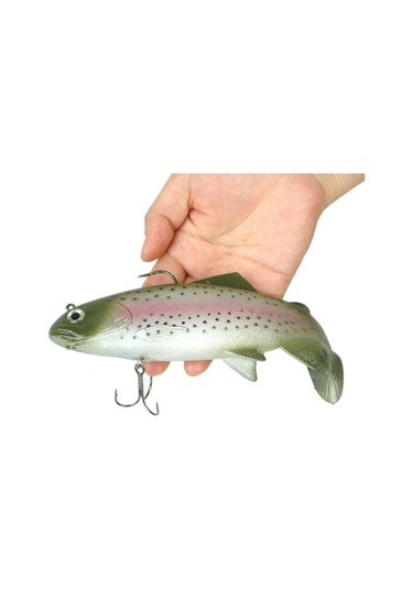 PROFISHER T Kuyruk Silikon Sahte Ala Balık Yem 19 cm 137 gr