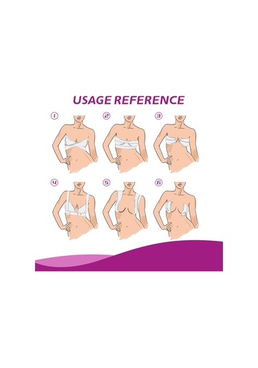 Vkemall Jaysuing Göğüs Destekleyici Esnek Spor Bantı - 24mm X 20m Beyaz Yapışkanlı Şerit