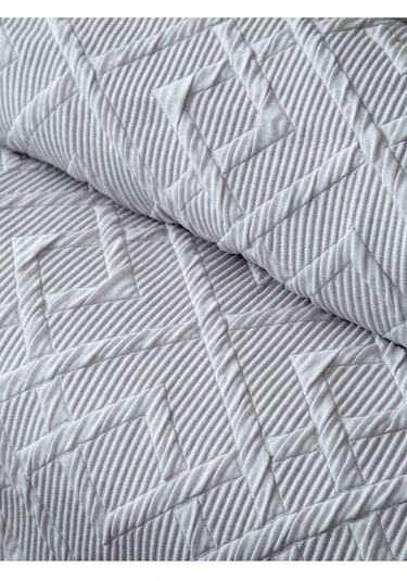 Tek Yatak Örtüsü Tek Kişilik Zen Gri 170x240 Cm