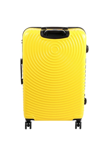 Biggdesign Cats Sarı Büyük Boy 28" Valiz Sarı