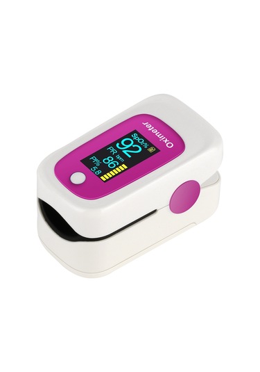 Sones M160 Parmak Nabız Oksimetresi Gül Kırmızısı