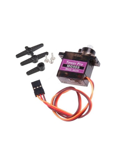 Robocombo Mg90S 360 Derece Metal Dişli Rc Micro Servo Motor