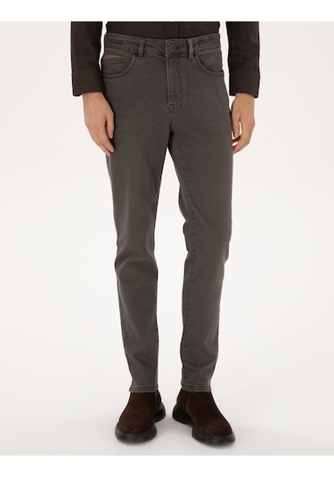 Pierre Cardin Erkek Kahverengi Pantolon Jean 50315250-vr197 Kahverengi