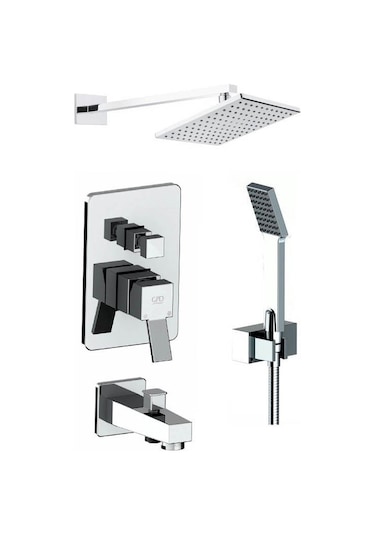Gpd Tam Ankastre Duş Seti Tulio Mta135+dst26+ads05