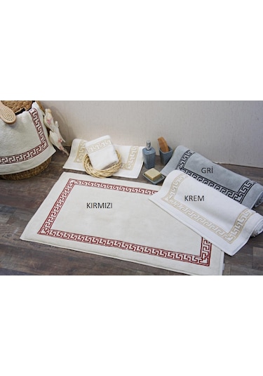 Royal Nazik Vintage Versage 2Li Banyo Paspas Seti