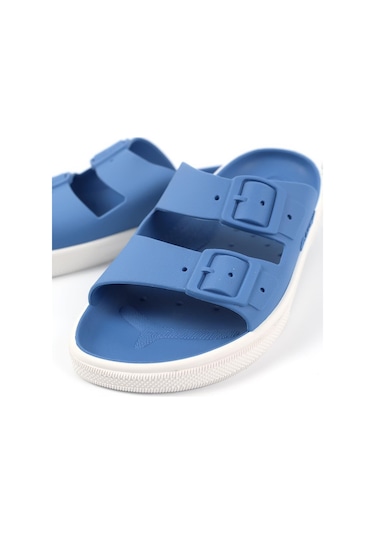 Boatilus Rocksy-f Jeans/white Erkek Çocuk Terlik Mavi
