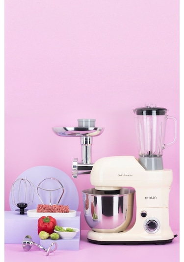 Emsan Bella Gusto Maxi Stand Mikser Mutfak Şefi 1300 W 5 L