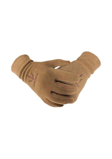 Single Sword Kadın&erkek Yüksek Kalite Kışlık Polar Eldiven Bej Bej