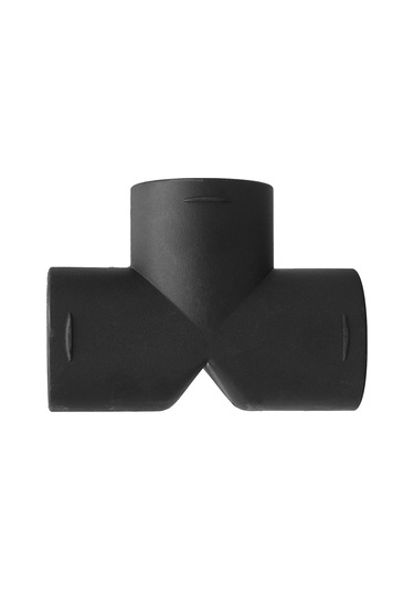 Suofeng Isıtıcı Hava Borusu T Tipi, 75mm Plastik Yakıt Isıtma Aksesuarı,  Uyumlu, Yüksek Isı Dayanıklı