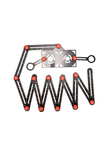 Suntek Çok Açılı Cetvel, Sondaj Bulucu Şablon Aracı Ile