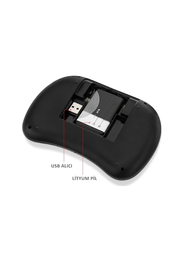 Techstorm Kobra Türkçe Kablosuz Mini Klavye Touchpad