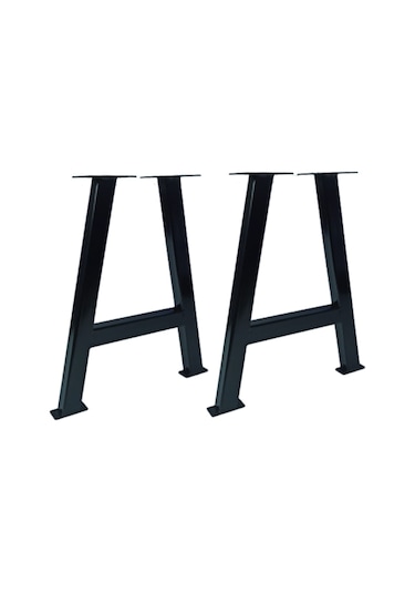 CVTdesign Metal Sehpa Ayakları Ahşap Masif Kütük Orta Sehpa Ayağı Ayak Seti