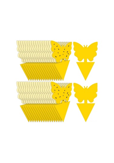 Ruicoo 20'li Yapışkan Böcek Tuzağı - Meyve Sinekleri Ve Mantar Sinekleri İçin Uv Dayanıklı, Kokusuz, İç/dış Mekan Kullanımı