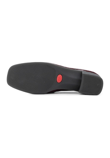 Relax Anatomic Kadın Hakiki Deri Bordo Comfort Ayakkabı 611 E3607-03 Bn Ayk Sk24/25 Bordo Bordo