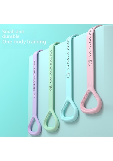 Monyee Evde Yoga Ve Egzersiz İçin Mavi 8-şekilli Geri Çekim Bandı - Omuz Açma, Sırt Güzelleştirme Ve Fitness Gereci Açık Mavi