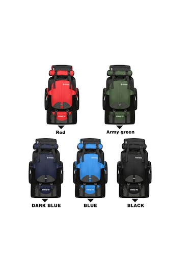 Padalink Yeni Model 70 Litre Kapasiteli Outdoor Spor Sırt Çantası - Gece Görünürlük Şeritli, Dayanıklı Naylon Malzeme, Yetişkinler İçin Unisex Tasarım Çok Renkli Padalink Yeni Model 70 Litre Kapasiteli Outdoor Spor Sırt Çantası - Gece Görünürlük Şeritli, Dayanıklı Naylon Malzeme, Yetişkinler İçin Unisex Tasarım Çok Renkli