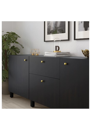 Ikea Eneryda 27 Mm Topuz, 2 Adet Altın