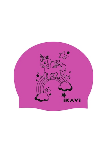 İkavi Pembe Pony Baskılı Silikon Bone Pembe