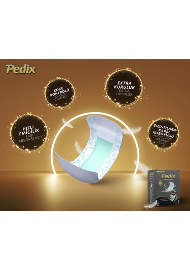 Pedix Premium Mesane Pedi Unısex Büyük Boy Large L 240 Adet Diğer