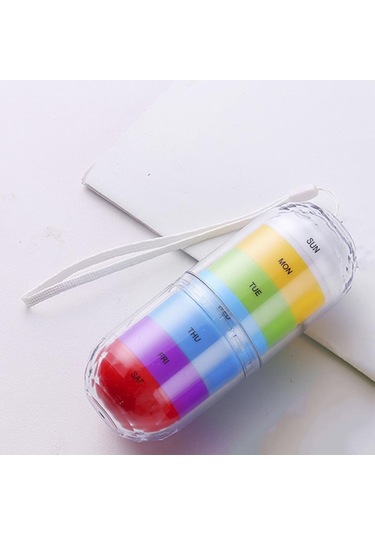 Suntek Haftalık Hap Kutusu İlaç Için 7 Günlük Çanta Diğer