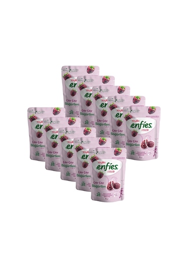 Yayla Enfies Freeze Dried Böğürtlen 15 G X10 150 G