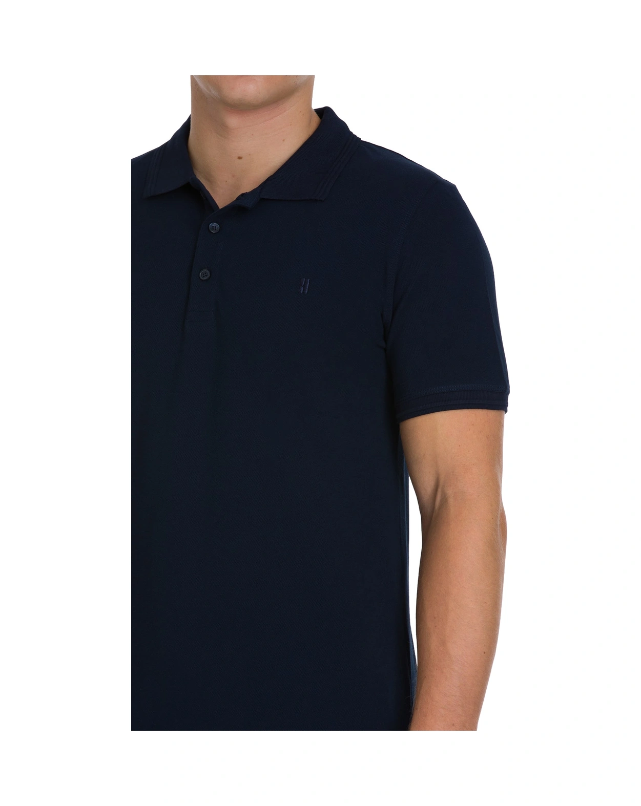 Hatemoğlu Lacivert Regular Fit 100% Pamuklu Polo Yaka Tişört 35214 659126
