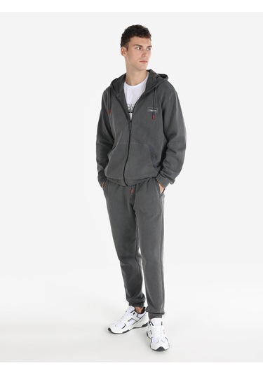 Colins Regular Fit Kapüşonlu Fermuarlı Gri Erkek Ceket Cl1066268 Koyu Gri Colins Regular Fit Kapüşonlu Fermuarlı Gri Erkek Ceket Cl1066268 Koyu Gri