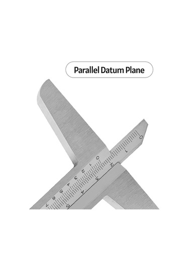 Neevoyu Yüksek Karbon Çelik Vernier Kaliper 0-150mm, 0.02mm Keskinlik, Derinlik Ölçümü, Net Skala Ve Hassas Okuma