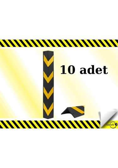 Lorex Kolon Köşe Koruyucu 10 Adet Düz Tip