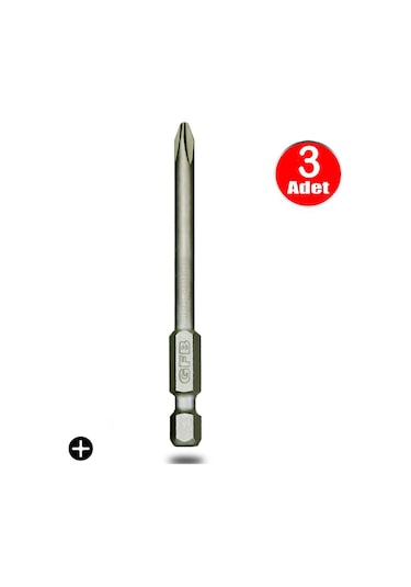 Aletçantam Gfb Bits Yıldız Uç Vidalama Matkap Ucu Ph1 X 100mm - 3 Adet