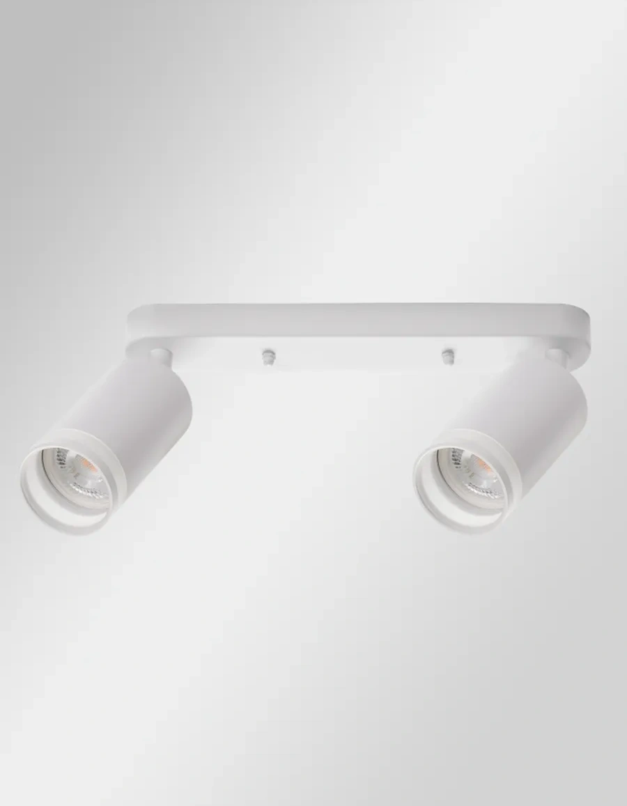 In Home 230v 2x35w Döner Yüzey Montajlı Tavan Aplik Lambası 430389957 Beyaz