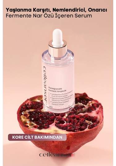 Yaşlanma Karşıtı, Çift Etkili Nemlendirici Ve Onarıcı Nar Özlü Se