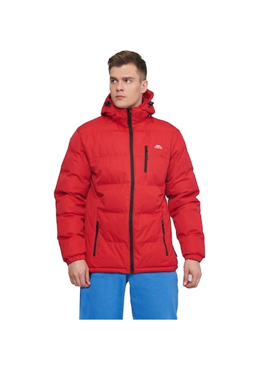 Trespass Clip Padded Erkek Outdoor Mont Kırmızı