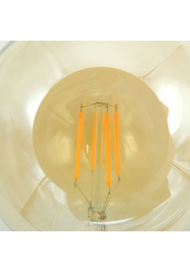 Sunlight G95 Yuvarlak Rustik Led Ampul 5.5w Amber