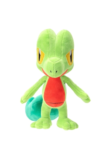 Pokemon Pelüş Figür 20 Cm Pkw3461 - Treecko Çok Renkli