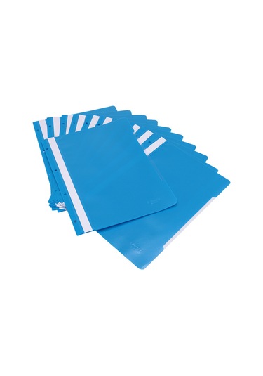 Bigpoint Eco PP A4 Telli Dosya Mavi 50'li