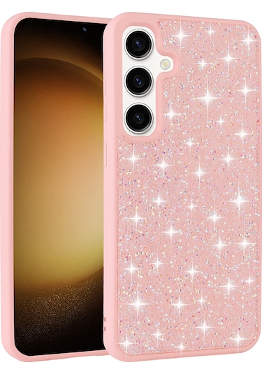 Toyigoo Galaxy Uyumlu A25 Kılıf Parlak Taşlı Tasarım Tygo Pırlanta Kapak - Siyah Siyah